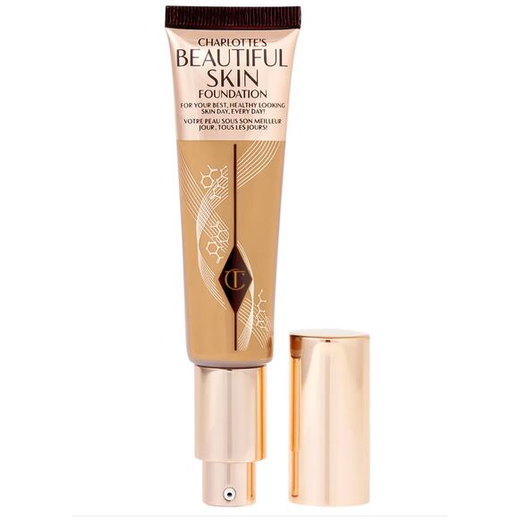 Charlotte Tilbury Beautiful Skin Medium Coverage Liquid Foundation #8 Warm NEW - Picture 1 of 8